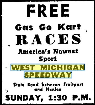 Western Michigan Speedway (West Michigan Speedway) - Sept 1969